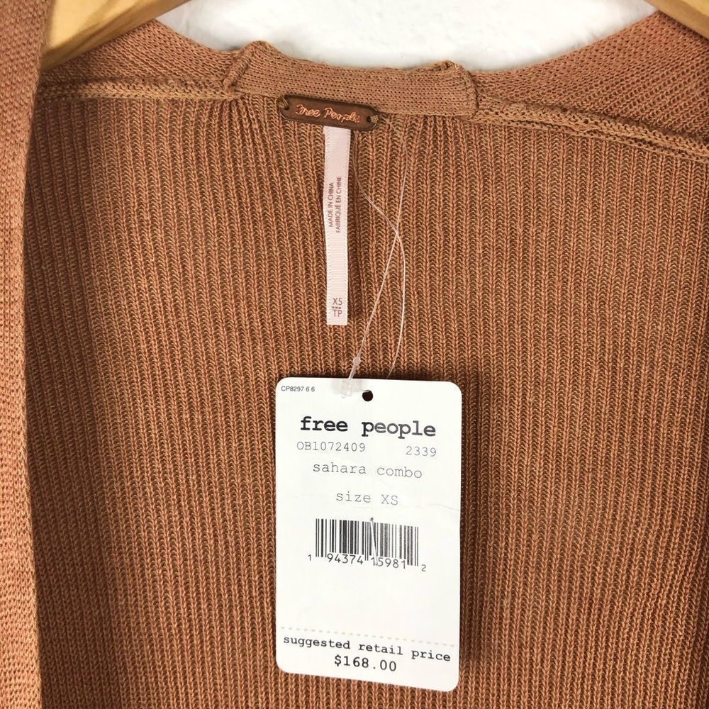 -Free People Sweater Duster NWT XS - Picture 6 of 10